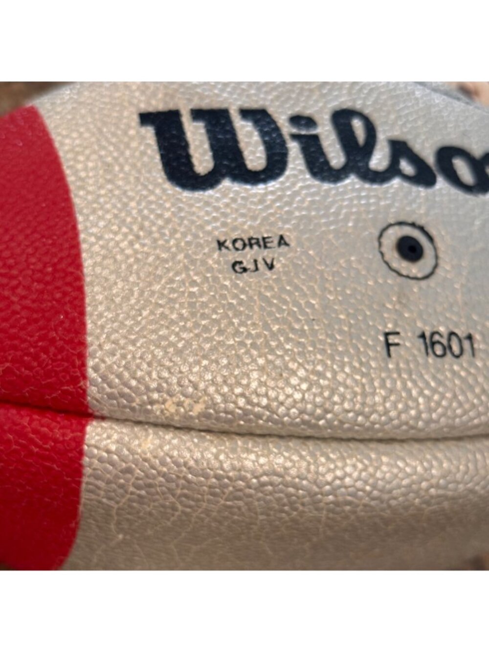 Wilson Coors Light Silver Bullet Football F-1601 Breweriana Beer Korea Vtg 1990s - Picture 9 of 13